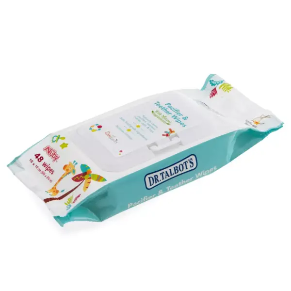 Nuby Pacifier Wipes - 48ct