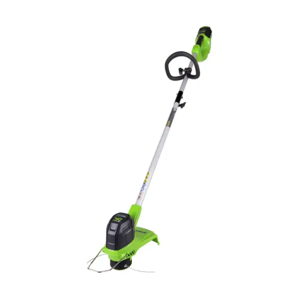 Greenworks 2101602 2101602 G-MAX 40V String Trimmer with 2 Ah Battery and Charger