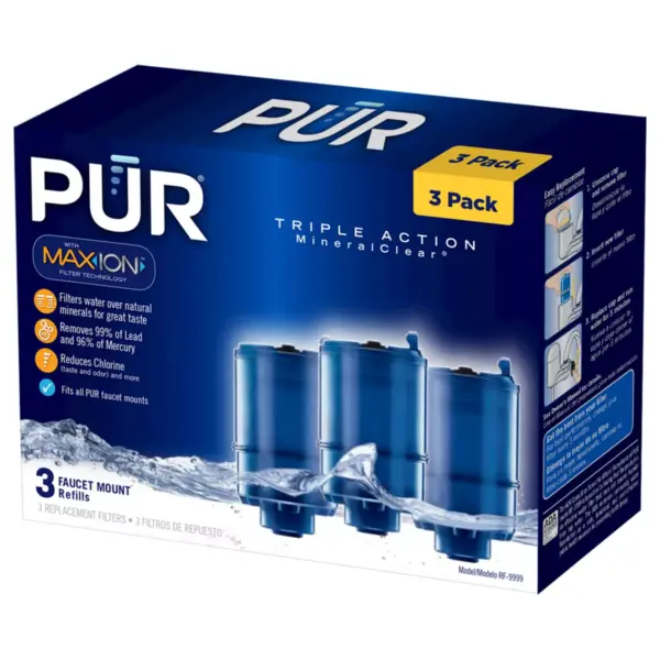 PUR MineralClear Replacement Faucet Filter 3pk