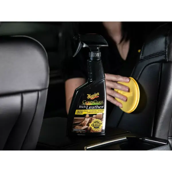 Meguiars 15.2oz Gold Class Rich Leather Cleaning and Conditioning Spray