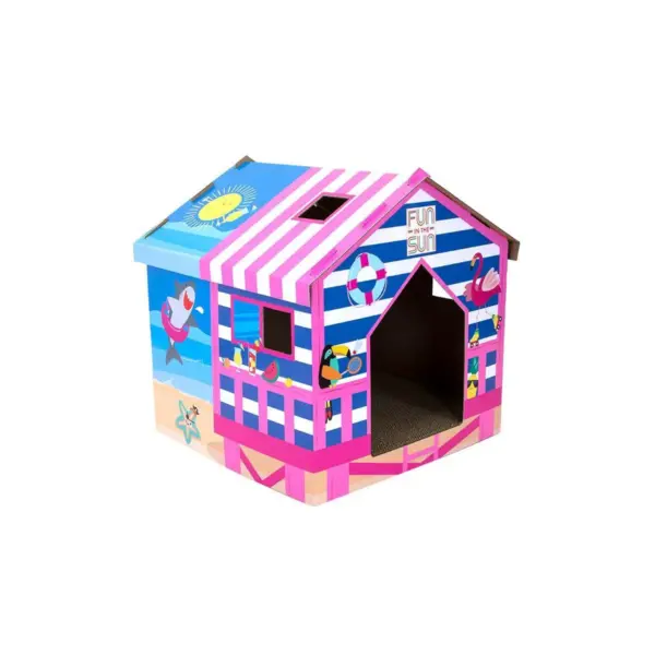 Beach Cat Scratcher House - Sun Squad™