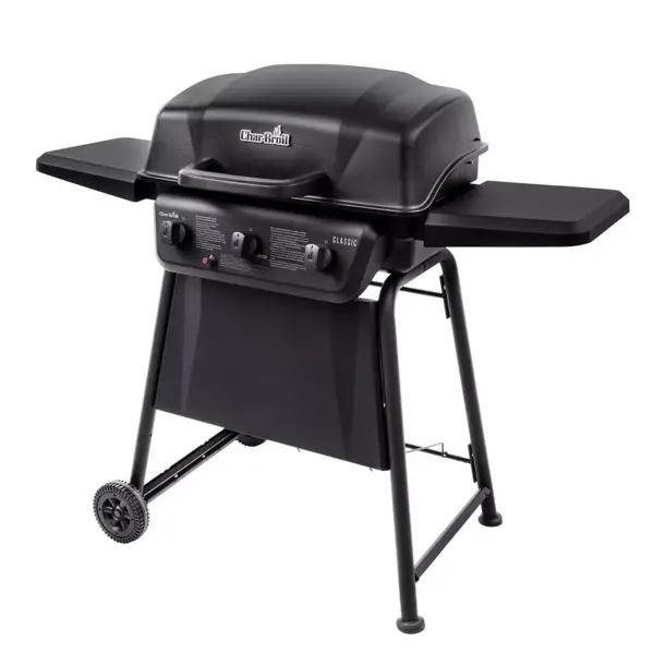 Char-Broil Classic 3 Burner Outdoor Backyard BBQ Propane Gas Grill (2 Pack)