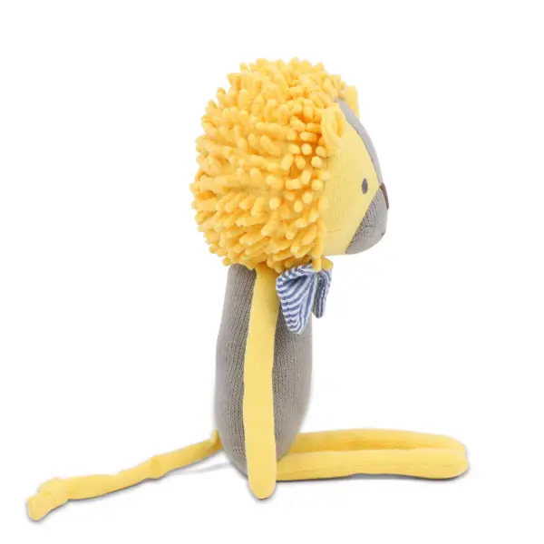 The Peanutshell Leon the Lion Knit Plush