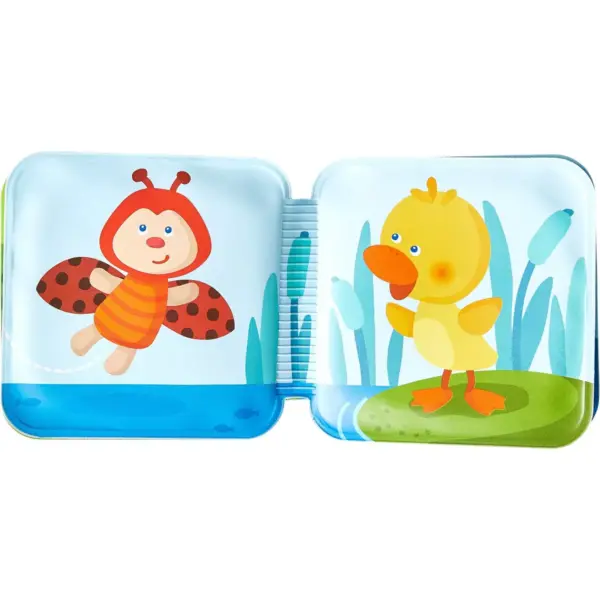 HABA Mini Bathtime Book Albert The Duck with Squeaker Effect