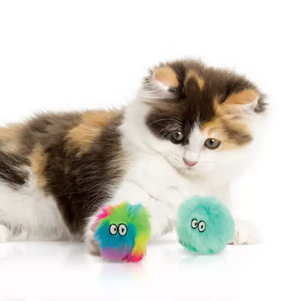 SmartyKat Fuzzy Friends Catnip Cat Toy - 2pk