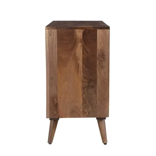 Darby 3 Cabinet Accent Server Walnut - Steve Silver Co.