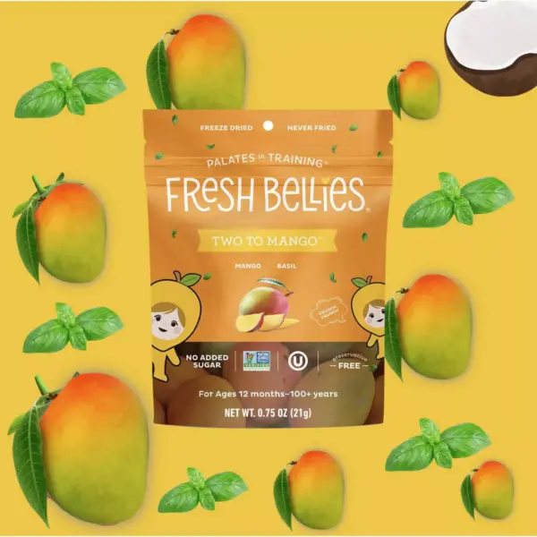 Fresh Bellies Two To Mango Baby Snacks - 0.75oz