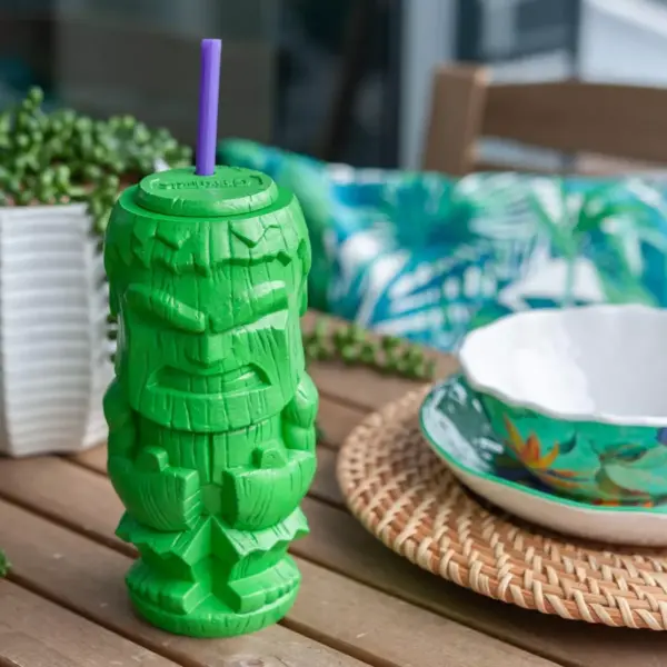 Beeline Creative Geeki Tikis Marvel Incredible Hulk Tumbler | Tiki Style Cup | Holds 28 Ounces