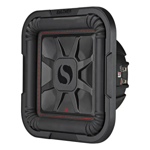 Kicker 46L7T84 8" Solo-Baric L7T Shallow-Mount Dual 4-Ohm Voice Coil Subwoofer