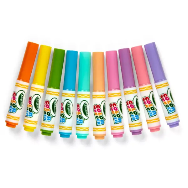 Crayola 10ct Color Wonder Mini Markers - Pastel