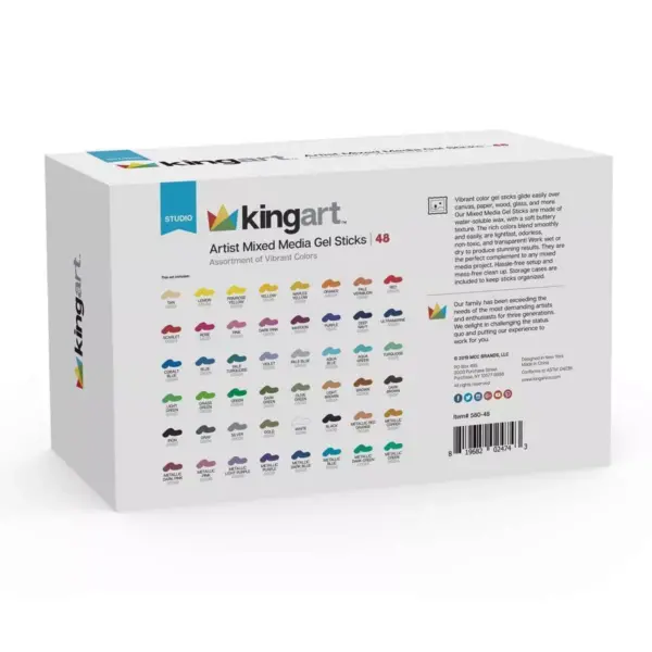 72pc Gel Stick Set - Kingart