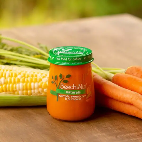 Beech-Nut Naturals Carrots, Sweet Corn & Pumpkin Baby Food Jar - 4oz