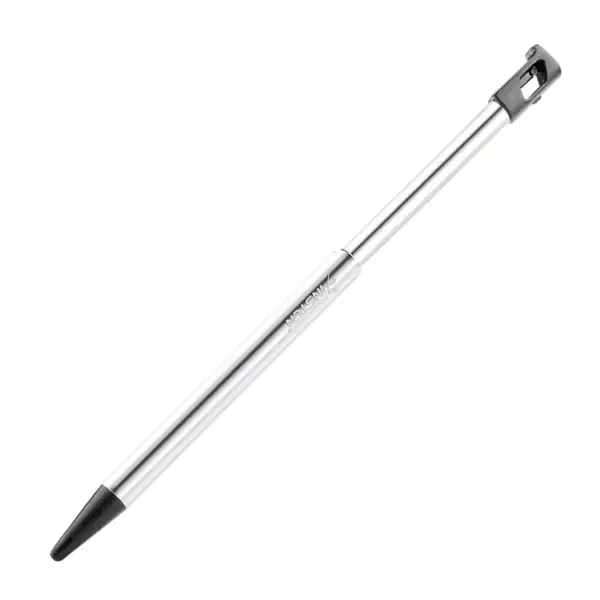 INSTEN Metal w/ Black Cap Retractable Stylus compatible with Ninendo 3DS