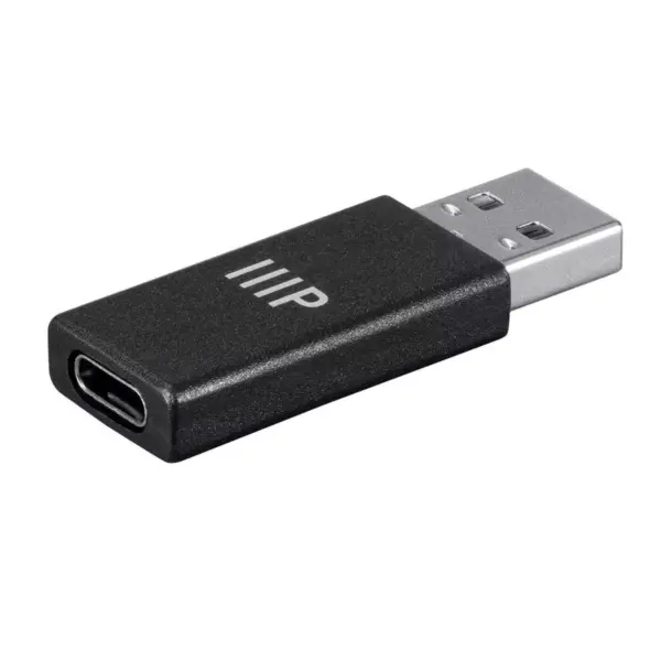 Monoprice USB-C Female to USB-A Male | 3.1 Gen 2 Adapter, Up to 10Gbps data transfer speeds through a compatible connection