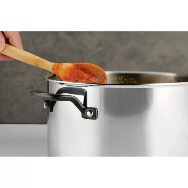 KitchenAid 5-Ply Clad Stainless Steel 8qt Stockpot with Lid