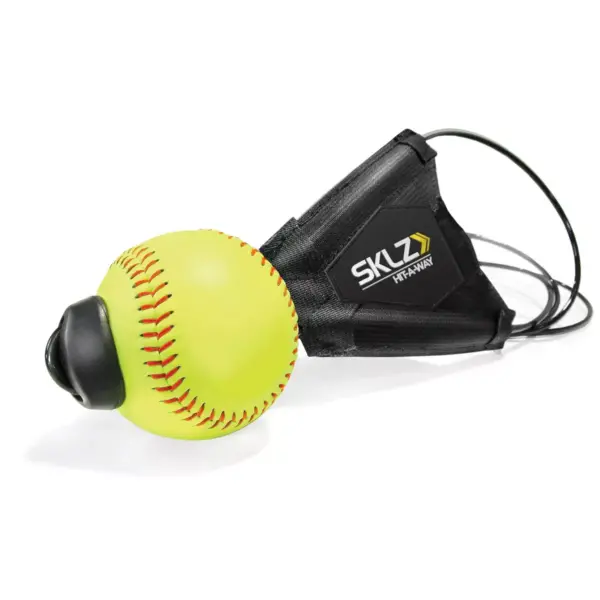 SKLZ Hit-A-Way Softball - Black/Yellow