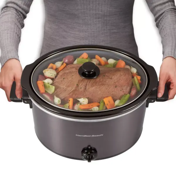 Hamilton Beach 10qt Slow Cooker - Gray