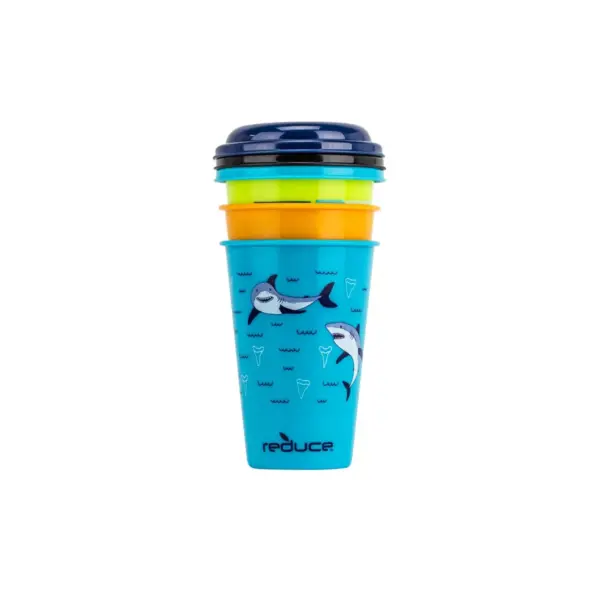 Reduce 12oz 3pk Plastic Go-Go Cups