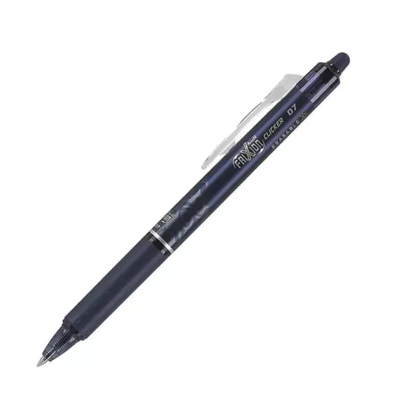 Pilot FriXion Clicker Erasable Gel Ink Retractable Pen Navy Ink .7mm 31457