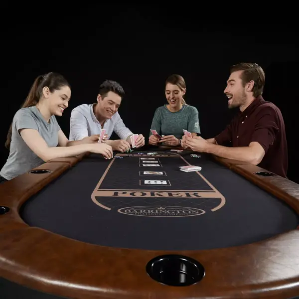 Barrington Premium Texas Hold'em 10 Player Poker Table