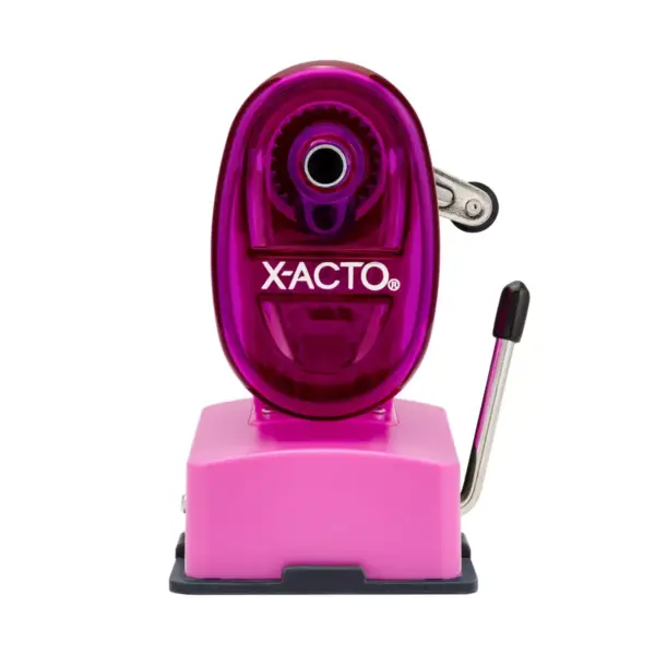 X-ACTO Vacuum Mount Manual Pencil Sharpener (Color May Vary)