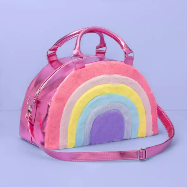 Girls' Rainbow Carry On Weekender Bag - More Than Magic™ Pink