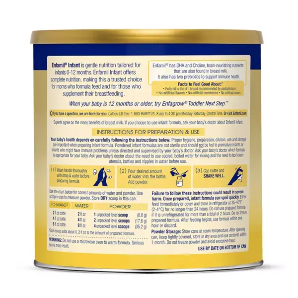 Enfamil Infant Formula Powder - 21.1oz