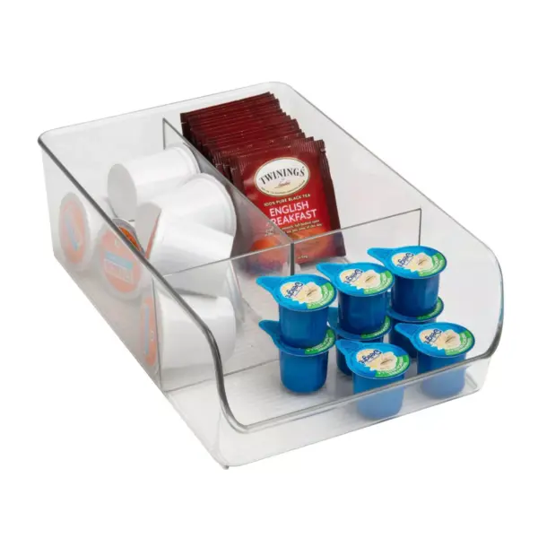 Dial Organizer with Dividers Clear