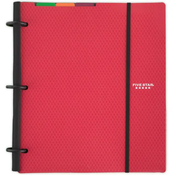 Five Star 300 Sheet 1" Ring Binder Hybrid Notebinder (Colors May Vary)