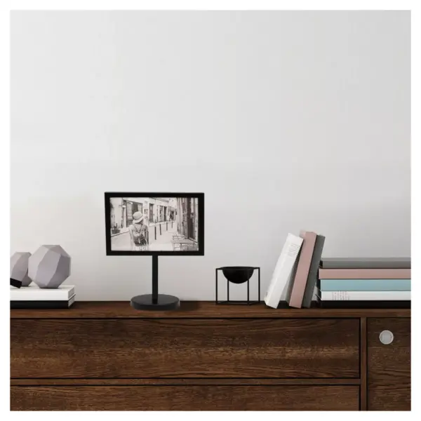 4" x 6" Modern Standing Single Picture Frame Black - Project 62™