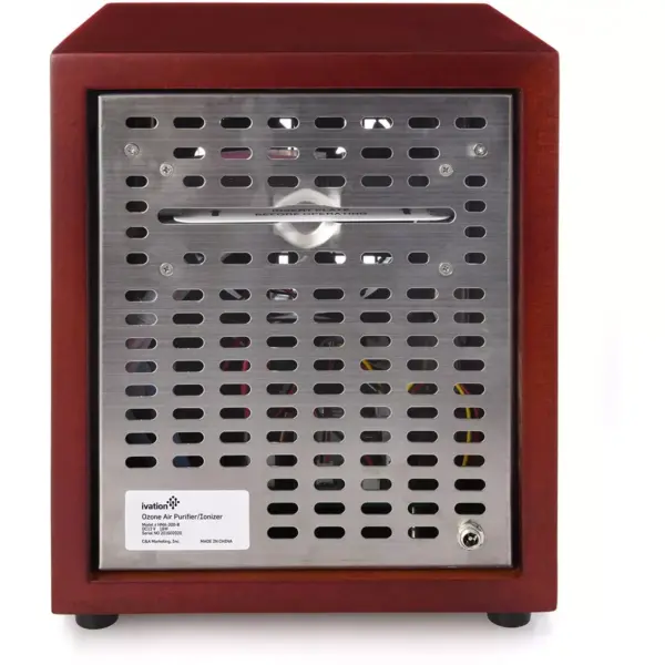 Ivation Ozone Generator Purifies up to 3,500Sq/Ft - Cherry Wood