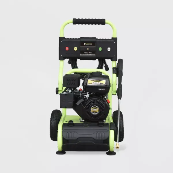 3200 psi Gas Pressure Washer - Green-Power