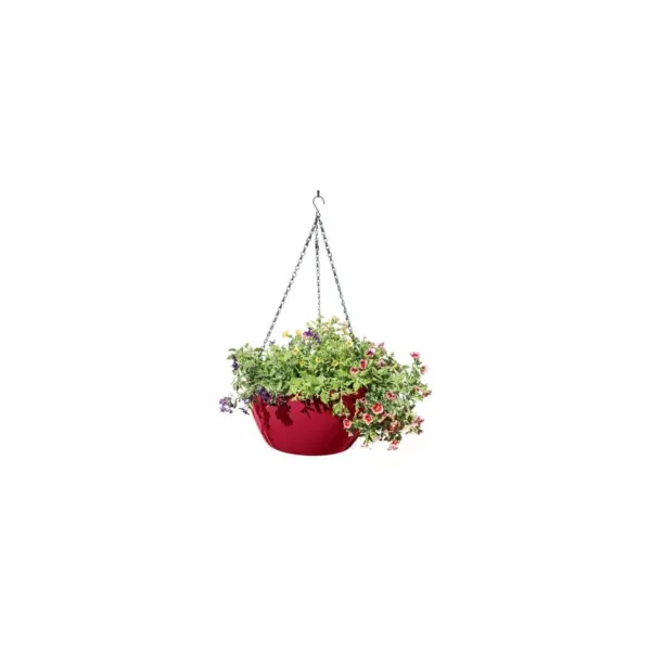 Viva Self-Watering Hanging Basket, 14 Inch - Gardener's Supply Company