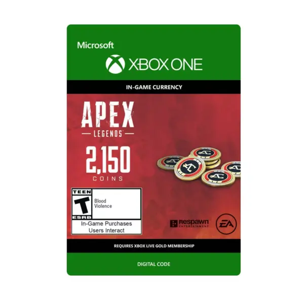 APEX Legends: 2150 Coins - Xbox One (Digital)