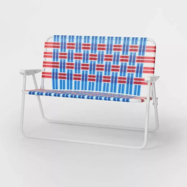 Web Strap Love Seat Americana - Sun Squad™