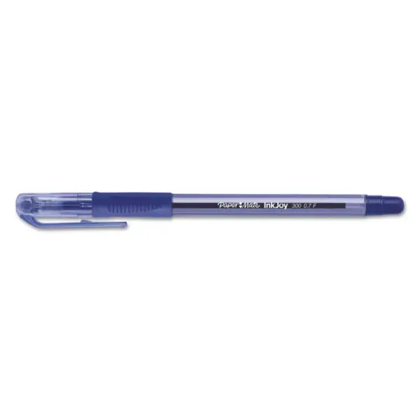 Paper Mate InkJoy 300 Ballpoint Stick Pen Blue Fine Dozen 1951373