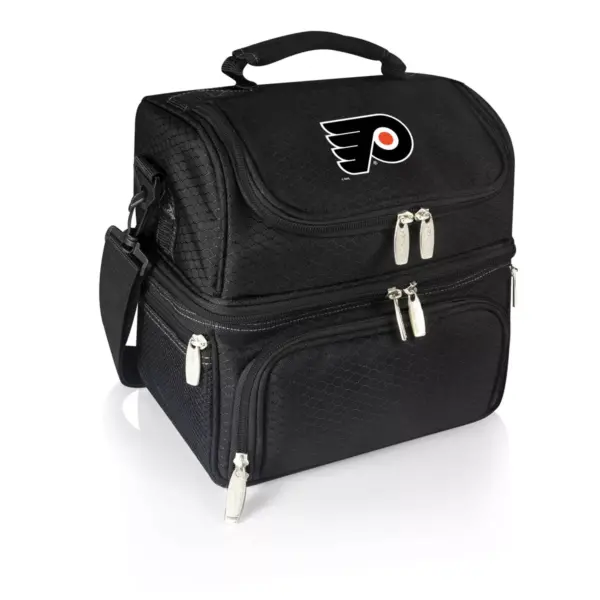 NHL Philadelphia Flyers Pranzo Dual Compartment Lunch Bag - Black