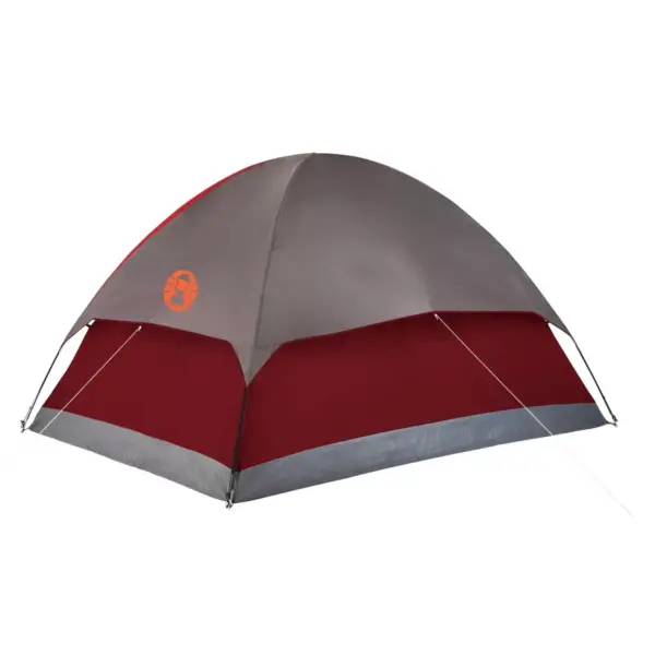 Coleman Flatwoods II 4 Person Tent - Red