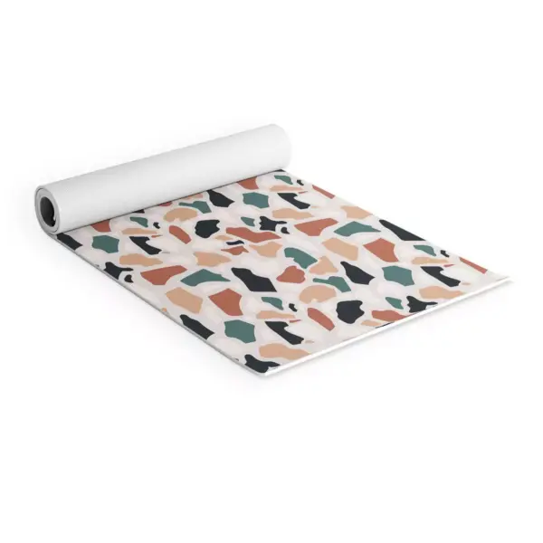 AvenieAbstract Terrazzo Classic (6mm) 24" x 70" Yoga Mat - Society6