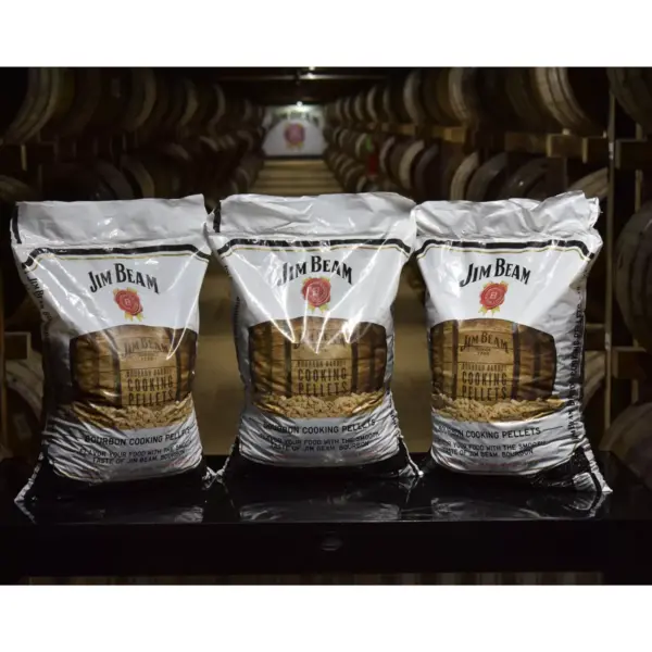 Ol' Hick Cooking Pellets Genuine Jim Beam Bourbon Barrel Grilling Smoker Cooking Pellets, 20 Pound Bag