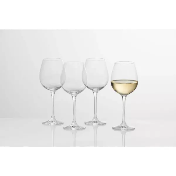 16.2oz 4pk Crystal White Wine Glasses - Threshold™