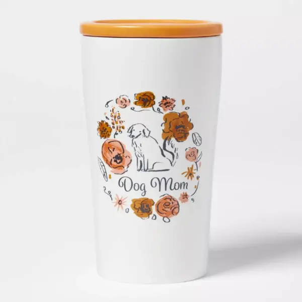 10oz Stoneware Dog Mom Tumbler with Lid - Opalhouse™