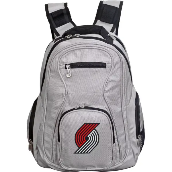 NBA Portland Trailblazers Gray Laptop Backpack