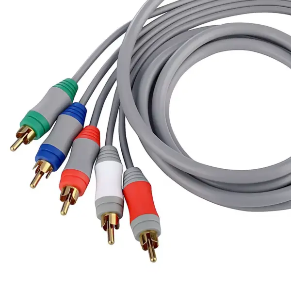 INSTEN Premium Component Audio Video Cable compatible with Nintendo Wii / Wii U, 4.67 feet