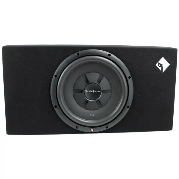 Rockford Fosgate 12 Inch 500W Shallow Loaded Subwoofer Sub Enclosure