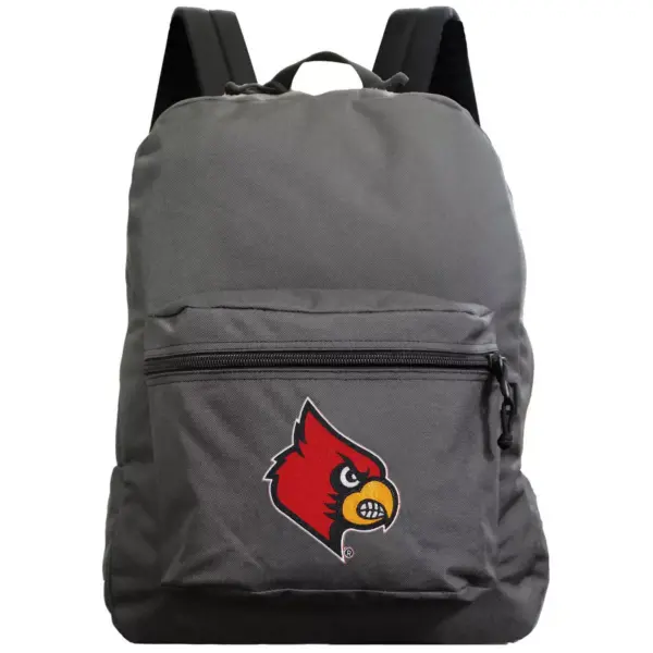 NCAA Louisville Cardinals Gray Premium Backpack