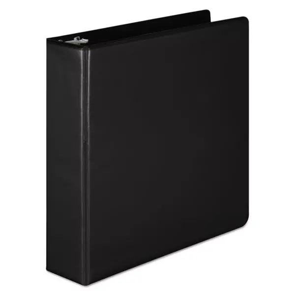 Wilson Jones Basic D-Ring View Binder 2" Cap Black 38644B