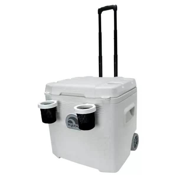 Igloo Marine Ultra Quantum Roller Cooler - White (52 Quart)