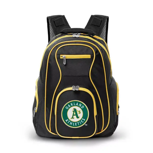 MLB Oakland Athletics Colored Trim Laptop Backpack