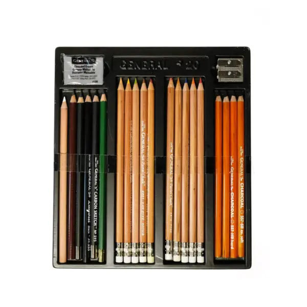 22pc Drawing and Sketching Pencil Kit - General's